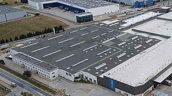 Mondi Warsaw plant view from above