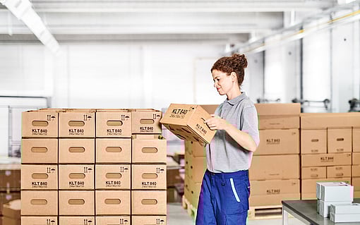 Kullanımdaki küçük yük taşıyıcıların görüntüsü