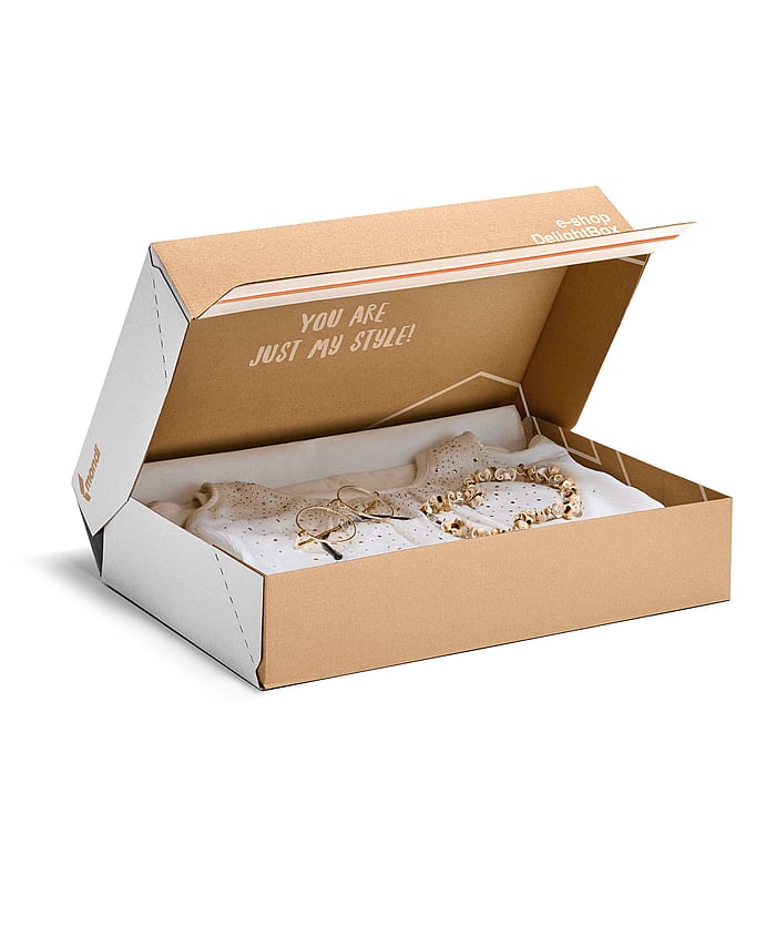 Hafif ancak dayanıklı, moda ve aksesuarlar için ideal. Yukarı doğru çekilerek açılan yapı, çift sıcak yapıştırıcı şerit ve yırtma şeridi sayesinde hızlı paketleme, kolay açma ve sorunsuz bir ambalaj açma deneyimi sunar.