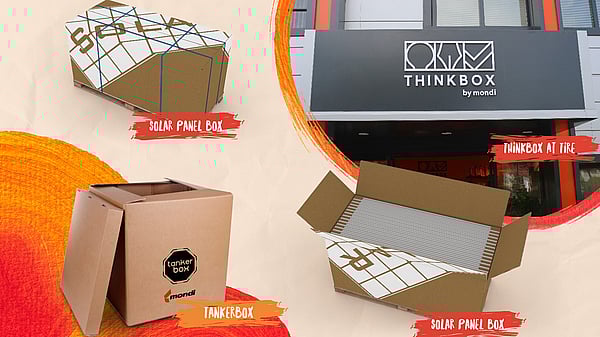 Mondi, Solar Panel Box, Tanker Box ve Ebike Box gibi ağır hizmet sektörü için ambalaj çözümleri üretiyor.