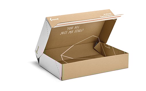 Mondi tarafından üretilen bir DelightBox.