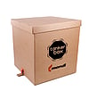 Mondi tarafından üretilen, kahverengi oluklu mukavva bir TankerBox'ın paket fotoğrafı.