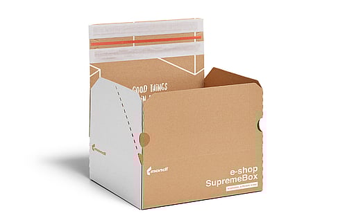 Mondi tarafından üretilen bir SupremeBox.
