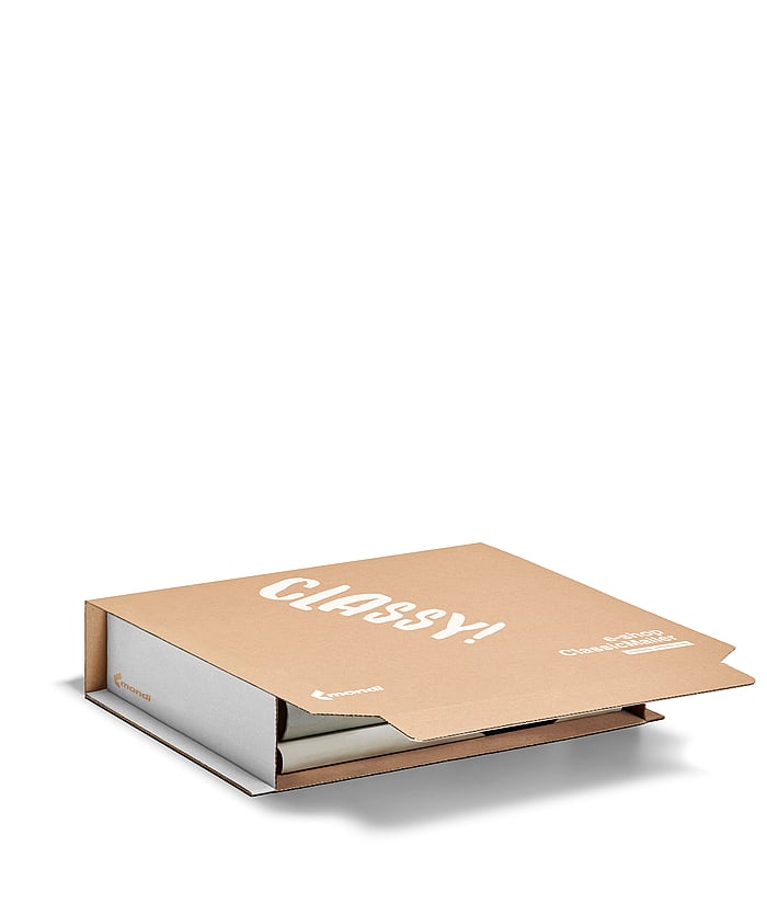 ClassicMailer, üst kısmında üst üste binen bir kapatma sistemi, ısı ile yapışan şerit ve fermuarlı açıklığı bir araya getirir. Bu güvenli ve kullanıcı dostu tasarım, her teslimatta güvenli teslimatlar, hızlı iadeler ve mükemmel bir müşteri deneyimi sağlar.